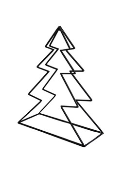 TREE LOG HOLDER BLACK £59.99