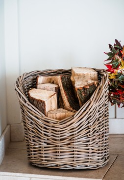 Wicker Log Basket &pound;59.99