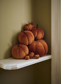 Rust Plush Pumpkin 22cm