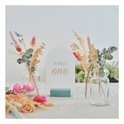 Hobbycraft Clear Arch Acrylic Table Sign 20cm &pound;3