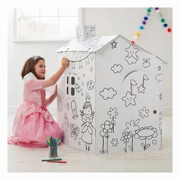 Hobbycraft Colour-In Cardboard Playhouse 92cm &pound;20