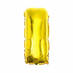 Hobbycraft Gold Foil Letter I Balloon &pound;2.80