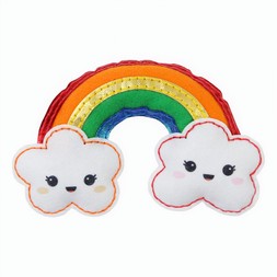 Hobbycraft Sew Your Own Rainbow Kit &pound;7