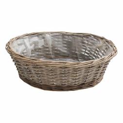 Hobbycraft Washed Brown Wicker Basket 33cm &pound;5.80 Cut Out