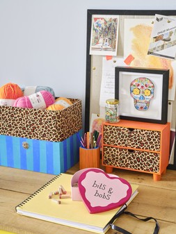 Wooden Storage Box 30cm x 20cm x 13cm £10