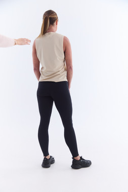 ELEVATE Sports bra £45 & ELEVATE Leggings £80 & Ultimate Grip Stripe Slouch Socks £12.00