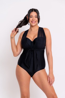 Wrapsody Bandeau Swimsuit in Black &pound;66 $105 &euro;92 (8)