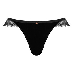 GLAMOUR PUSS SUPER PLUNGE BRA £39 €59 CAD87 AUD91.95 & GLAMOUR PUSS THONG £20 €31 CAD37 AUD40.95 - Available from October