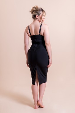 MIRAGE WIRED PLUNGE SLIP DRESS