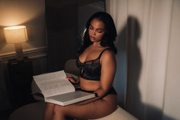 SHOWGIRL LONGLINE BALCONY BRA £48 €72 CAD99 AUD114.95 & SHOWGIRL TANGA BRIEF  £20 €31 CAD37 AUD40.95 - Available from October