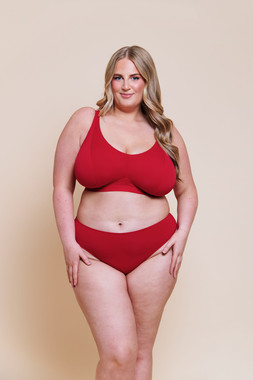 Zen Red Bra £26 €39 CAD $52 AUS $56.95, Brazilian £15 €24 CAD $28 AUS $30.95 7