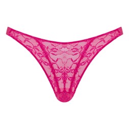All Night Lace, Tanga, Hot Pink/Blush, £17.00, US$32.00, CA$43.00, €26.00, A$43.00