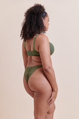 Cool Cat Scooped Multiway Balcony Bra Fern Green