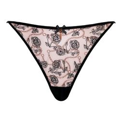 Entwined, Tanga, Black/Blush, £22.00, US$41.00, CA$55.00, €34.00, A$60.00