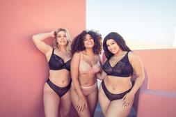 Lace Daze Bralette Black &pound;30, Lace Daze Balcony Bra Black &pound;35, Lace Daze Brazilian Black &pound;19, Lace Daze Balcony Bra Latte Beige &pound;35, Lace Daze Brazilian Latte Beige &pound;19 (2)