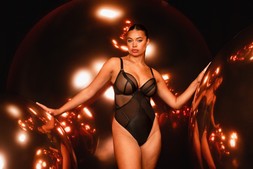 Suspense, Wired Bodysuit, Black, £67.00, US$101.00, CA$147.00, €87.00, A$147.00