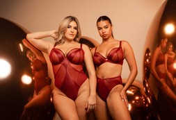 Suspense, Wired Bodysuit, Sangria, £67.00, US$101.00, CA$147.00, €87.00, A$147.00