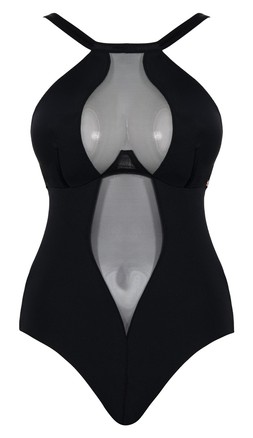 Swerve, High Neck Wired Body, Black, £62.00, US$100.00, CA$135.00, €82.00, A$145.00