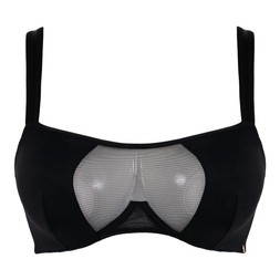 Swerve, Bandeau Bra, Black, £42.00, US$81.00, CA$105.00, €63.00, A$105.00
