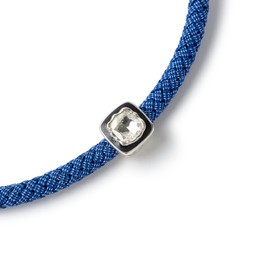 VIXII, HERITAGE CUT - DENIM BLUE, BLACK & SILVER BRACELET - RRP £169(1), www.vixiiworld.com