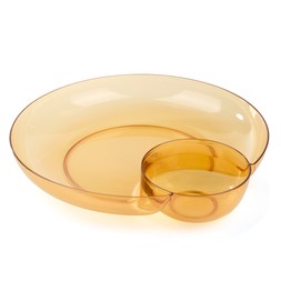 Summer Large Chip & Dip Bowl - Orange