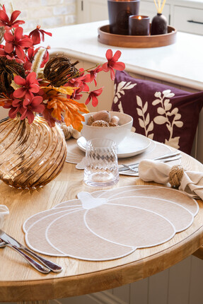 Hinch Home Fall 2 Pack Pumpkin Placemats