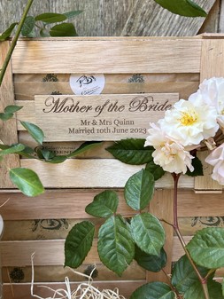 Mother of the bride rose gift