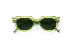 ALLAN OLIVE CRYSTAL Green
