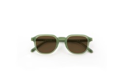Boyd in Khaki Green with Brown Lenses