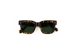 Brodie in Classic Tortoise with Classic Green Lenses