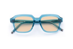 ELLIOT AZURE BLUE CRYSTAL Lenses Tangerine