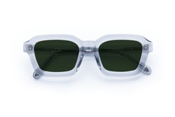 FINLAY LIGHT GREY CRYSTAL Lenses Green