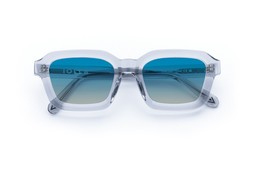 FINLAY LIGHT GREY CRYSTAL Lenses Ocean Glow