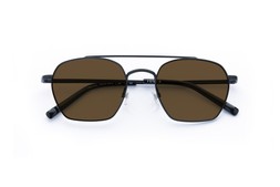 HARRISON MATT BLACK Lenses Brown
