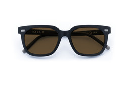 INGLIS MATTE BLACK Lenses Brown