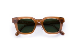 Logan Chocolate Lenses Green £85