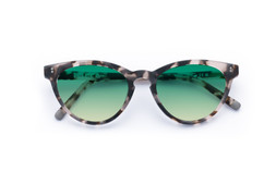 Muir Matte Vanilla Tortoise Lenses Lagoon Haze £85