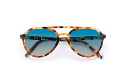 Nicol Caramel Tortoise Lenses Ocean Glow £85