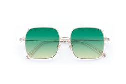 Rae Ii Brushed Gold Lenses Lagoon Haze £85