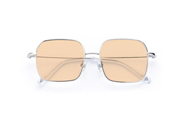 Rae Ii Chrome Silver Lenses Tangerine £85