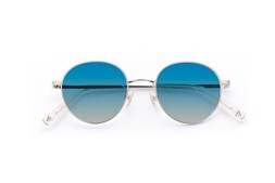 Reid Brushed Gold Lenses Ocean Glow £85