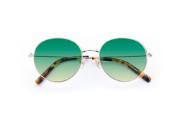 Roberston Brushed Gold Lenses Lagoon Haze £85
