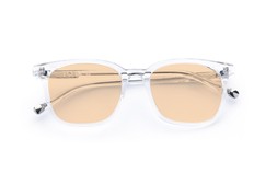 Stewart Clear Crystal Lenses Tangerine £85