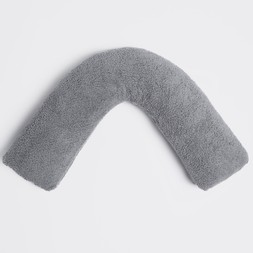 OHS Teddy V Shape Pillow - Grey- £13