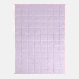 OHS Kids Supersoft Weighted Blanket, Pink/Lilac - 3kg- £16