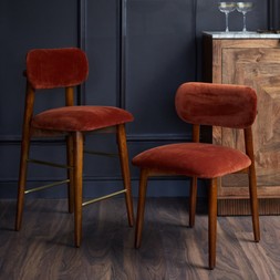 Orla Counter Stool | Rust