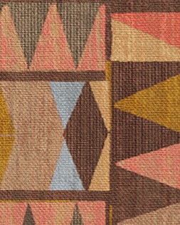 Ruggable - Jungalow Collection - Cadra Warm Brown - 150 x 215 cm - Flatwoven £349, Tufted £479 (Flatwoven Detail)- EMBARGOED UNTIL 2ND JULY 2026