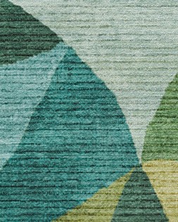 Ruggable - Jungalow Collection - Kayla Teal Green - 150 x 215 cm - Flatwoven £349, Tufted £479 (Detail)- EMBARGOED UNTIL 2ND JULY 2026