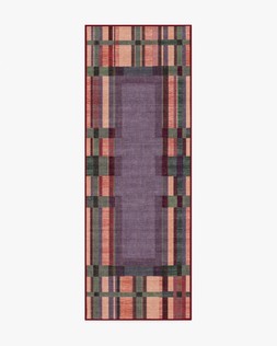 Ruggable Jungalow Collection Lad Mauve 75 x 215cm Flatwoven £159, Tufted £189
