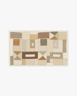 Ruggable Jungalow Collection Modra Natural Terra 90 x 150cm Flatwoven £179, Tufted £239